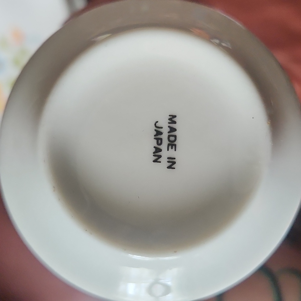 Vintage MCM Floral Porcelain Tea Set - Picture 2 of 3